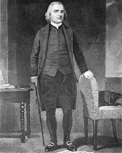 Samuel Adams, statista americano da Unknown